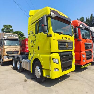 China 430hp Used Tractor Trailer Sinotruk Howo C7 10 Wheels for sale