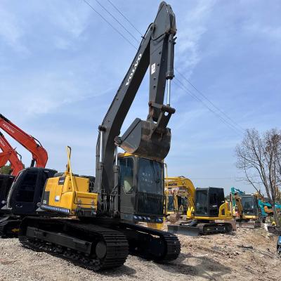 China Secondhand Excavator Machinery Trader Used VOLVO EC140 14 Ton Crawler Digger for sale