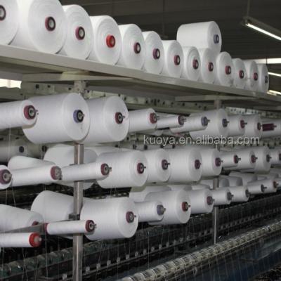 China KY-TR0016 Anti-bacteria Polyester Viscose 30s/45s Chatter T/R65/35 80/20 90/10 Ring Spun Double Yarn For Weaving for sale