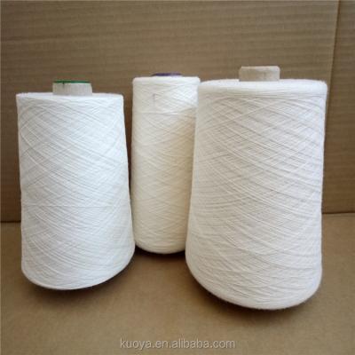 China High Quality Anti-bacteria China Wholesale 100 Polyester Yarn 30/1 Raw White For Sewing Weaving Knitting for sale