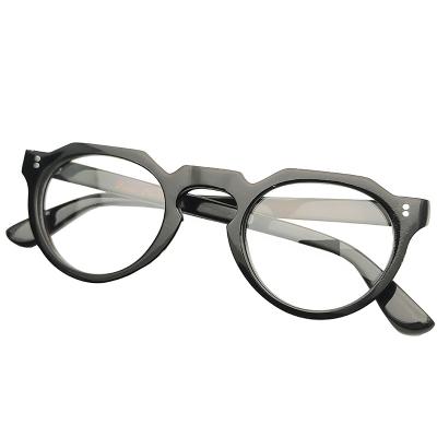 China 2022 New Design Optical Glass Buffalo Horn Italy Style Eyewear Frames Myopic Eye for sale