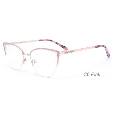 China Hot selling new model Yasee myopic frame otical glasses frames fashion design optical eyewear wholesale ready stock for sale