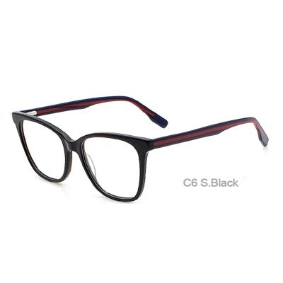 China 2021new Fashion frame myopic model eyewear glasses frame optical sights frame acetate current frames optical eyewear glasses for sale