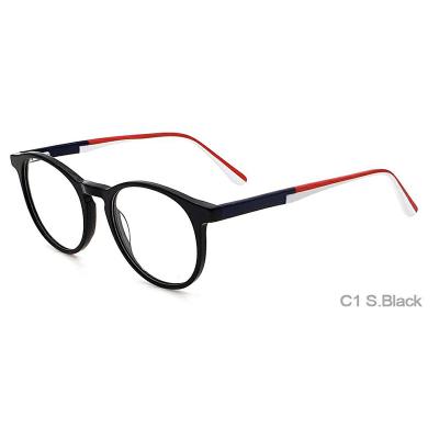 China New Model Fashion Eyewear Glasses Frame Myopic Frame Optical Frames Stock Acetate Frames Optical for sale