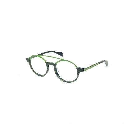 China Hot selling Italy design stainless steel optical frames eyewear glass myopic ready goods glass frames for sale