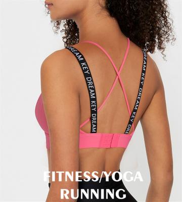 China Wholesale Breathable Sports Bra Multicolor QUICK DRY Four Way Stretch Women Sports Bra Gym Yoga Bras for sale