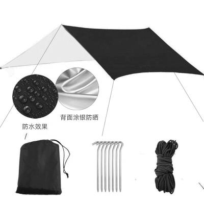 China Outdoor UV Proof Luxury Waterproof Shelter\Beach\Gamping Ripstop Hammock New Design Camping Tent Tarp Camping Fly Rain for sale