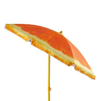 China Basic Modern Outdoor Sun Umbrella Beach Umbrella Pole Round Garden Patio Sun Shelter for sale