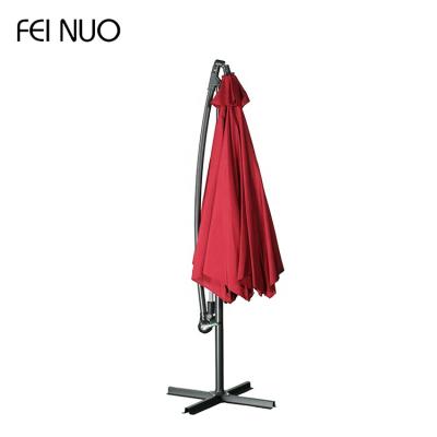 China Large Cantilever Patio Umbrella Hanging Sunshade Sun Shade Patio Umbrella Sunshade Garden Wholesale Outdoor Swimming Pool Large for sale