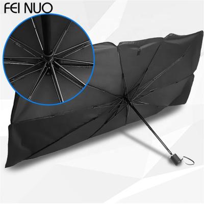 China New Design Umbrella Sun Shade UV Protection Indoor Portable Car Umbrella Three-Folding for sale