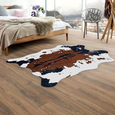 China Amazon Hot Sale Polyester Soft Washable Area Rug 140*160cm for sale