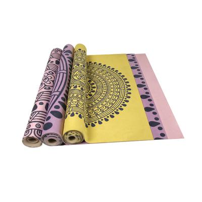 China Machine Washed Non Slip Fitness Mat For All Types Of Yoga for sale