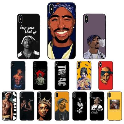 China High Quality Soft Hitter 2pac Tupac TPU Phone Case For Apple iPhone 8 7 6 6S Plus Se 5S XR 11 X XS Max 5 Pro 11 12 Max Cover For iPhone All Models for sale