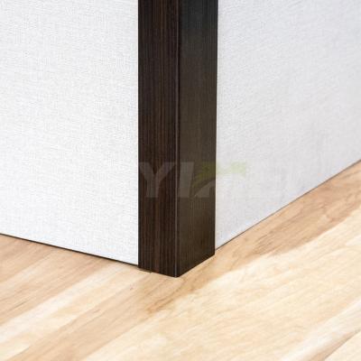 China Waterproof 30x50mm Corner Wall L Trim Molding PVC Edge Trim for sale