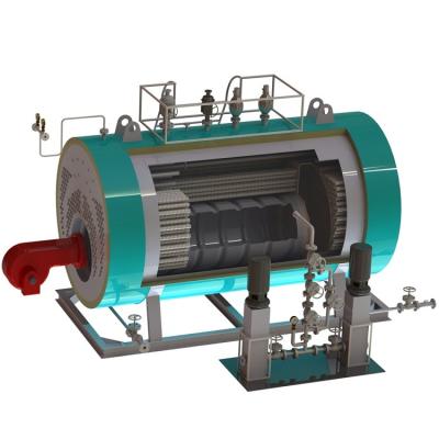 China Horizontal Fire Tube Heavy Oil Steam Generator Automatic Gas Fired Industrial Boiler for sale