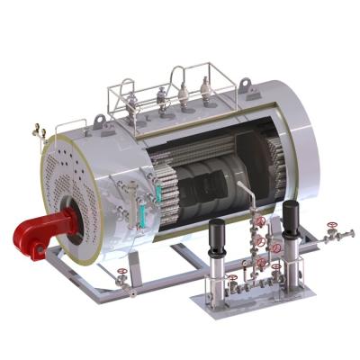 China Horizontal 20 Ton Steam Boiler For Textile Industry for sale