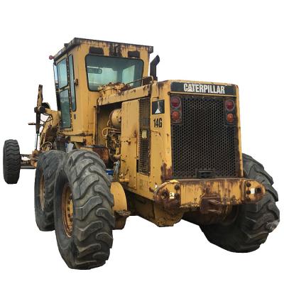 China Original Japanese CAT 14G used Grader, Used CAT 14G 12G Motor Grader Original color for sale for sale