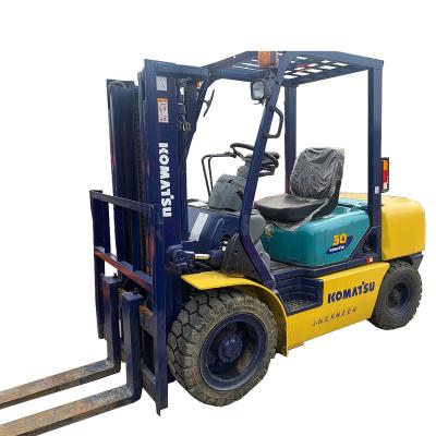 China Used komatsu forklift for sale fd30 3t 3000kg tcm komatsu forklift japanese ISUZU engine for sale for sale