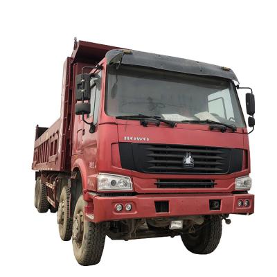 China Used Sinotruk HOWO 12 Tyres 8X4 Tipper Dump Truck Price for sale for sale