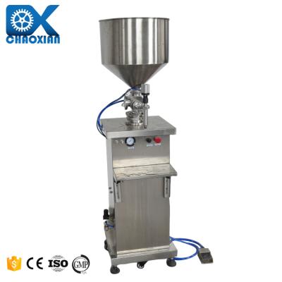 China Manufacturer Semi Automatic Toothpaste Bottled Water Olive Oil Filling Machine for sale