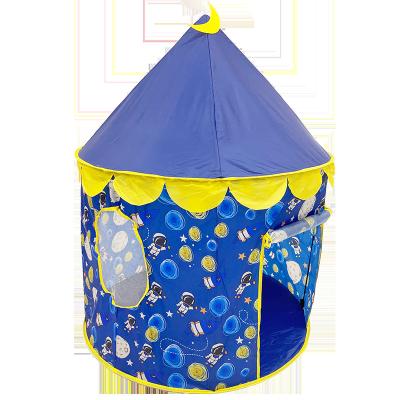 China Toy Children Rocket Castle Soft Pop Up Play Tent Kids Play Play Tent For Kids Having Fun for sale