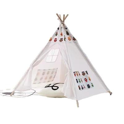 China Toy Photography Props Soft Cartoon Children's Tents Kids Play Room Party Game Kids Teepee Tent Indian Playhouse Kids Teepee Tent for sale