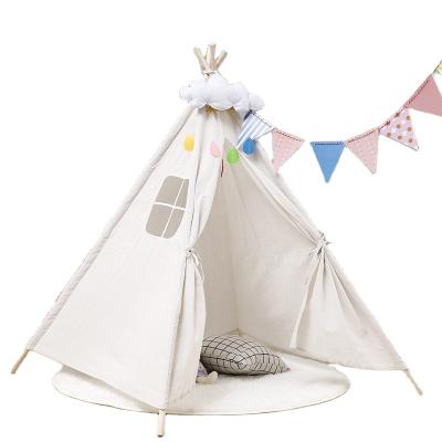 China Soft Decoration 1.8M Children's Holiday Party Toy Oem Outdoor Indoor Child's Teepee Tent For Kids Games Folding Teepee Playhouse Playhouse Toy Ten for sale