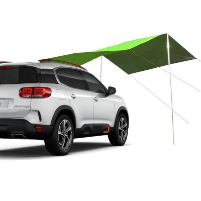 China UV Protection/Waterproof High Quality Portable Folding Outdoor Car Tent Water Proof Sunshade Suv Car Back Tent /Stocked for sale