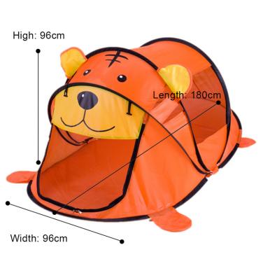 China Soft Cheap Wholesale Kid Soft Toy Tent Cute Animal Shape Indoor Outdoor Automatic Games Games Tent for sale