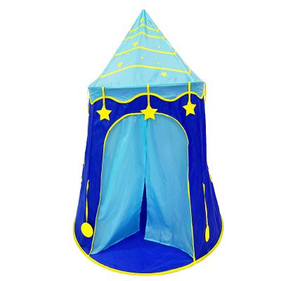 China Toy New Children's Prince Princess Soft Stars Room Tent Child's Castle Play Tent Indoor Room For Children for sale