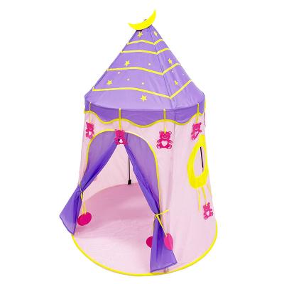 China Toy New Style Girl Princess Indoor Outdoor Foldable Tent Castle Soft Play Tent For Children for sale