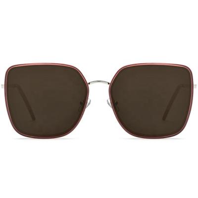 China Sunglass Trendy Oversized Seller High Quality Women's Fashion Sun Glasses Sunglasses for sale