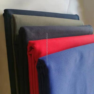 China Shrink-resistant 80% 20% poly cotton twill fabric for work clothes for sale