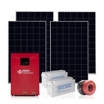 China Home Good Price Guaranteed Quality High Efficiency Home Energy Solar System 3000w for sale