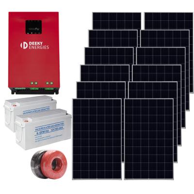 China Home Custom High Quality 3000W Residential high Efficiency Solar Home System for sale