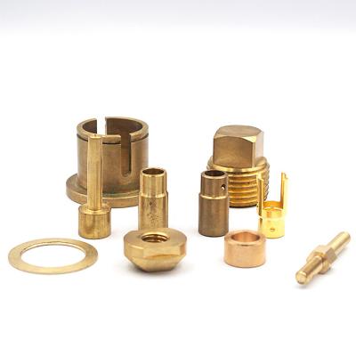 China CNC Aluminum Small Turning Machining Brass Parts for sale