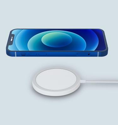 China Ultra Thin QI 15W Portable Fast Magnet Bestselling Amazon Wireless Charger Mobile Cargadores Inalambricos For iPhone 12 13 pro max for sale