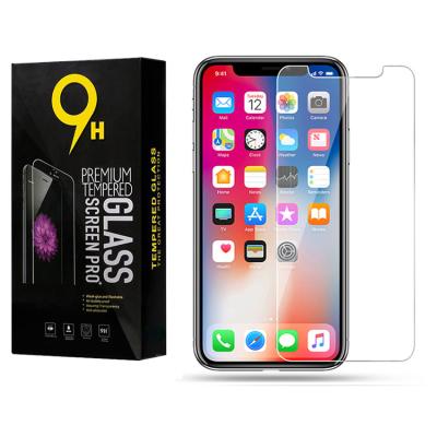 China Anti-scratch protective glass for iphone 7 8 plus X pro XR 5s XS 11 max screen protector protection tempered glass for iphone 7 8 plus glass for sale