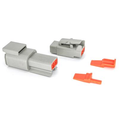 China CHENF DTM Gray Deutsch Connectors 2Pin 3 Pin 4Pin 6Pin 8Pin 12Pin automotive power dtm connector for sale