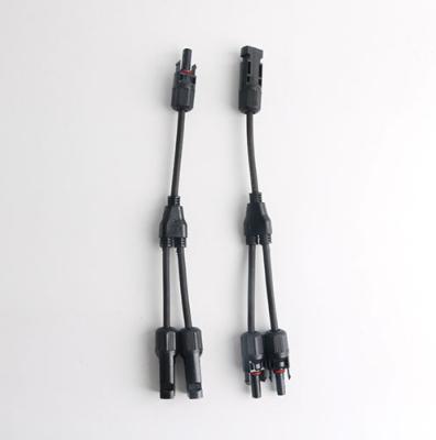 China Power Y 2 type 1 male to female meter candle connector ip67 pv connector for sale