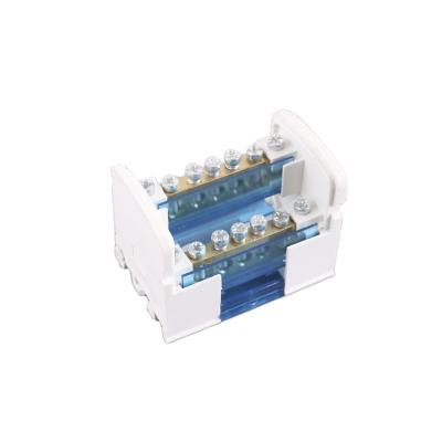 China InsulatorDistribution Universal Terminal Busbar Power Size Quality Power Connector Box Flexible Electrical Wire UKK411 for sale