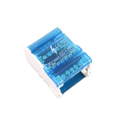 China Power terminal block power distribution power busbars junction boxes universal connectors ukk407 for sale