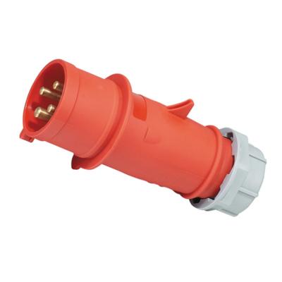 China CHENF IP44 400V 3P 4P 5P CEE/IEC CF252 CF1235 Nylon Waterproof PA66 Plug Socket International Industrial Straight Plug Socket for sale