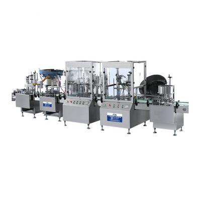 China Automatic Food Aerosol Filling Machine Assembly Line Manufacturer Supply for sale