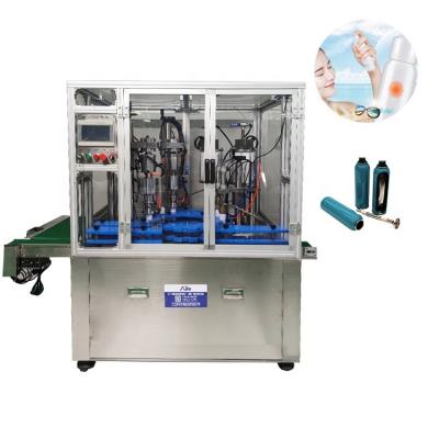 China Durable Aerosol Can Filling Machine Bag On Valve Aerosol Filling Machine Bag On Valve Filling Machine for sale