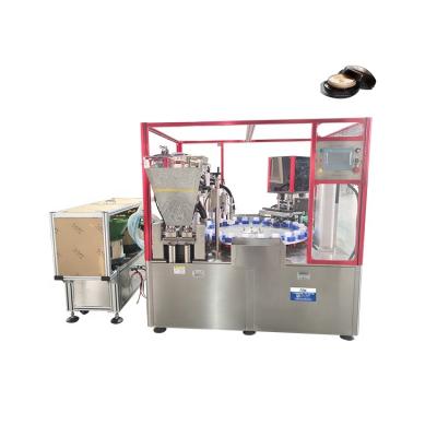 China Work Efficiently B6 Glass Bottle Making Jar Cosmetic Automatic Skin Care Product Lotion Filling Machine Detergent Filling Machine for sale