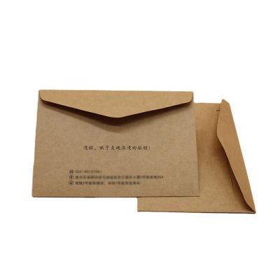 China Custom Rigid Gift Envelope A4 C4 C5 C6 Cardboard Paper Envelope Packaging With Adhesive Customliza Brown Skin Art White Paper Wrapping Paper for sale