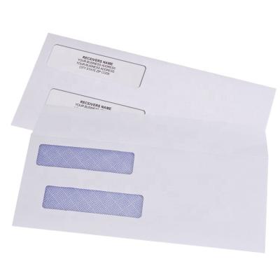 China 110*220mm White Empty Business Envelope Skin And DL Seal Self Adhesive Envelopes for sale