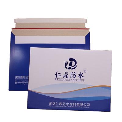 China Business& CGS Shopping Recycled Flat Expanding Sticker Book Ad Rigid Kraft Corrugated Cardboard Paper Do Not Fold Cardboard Wrap Packaging for sale