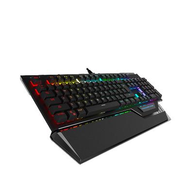 China Anti Ghosting GX920 Gaming Keyboard RGB Mechanical Backlight + Structure On Switches PROGRAMMABLE KEY TECLADO PARA JUEGOS for sale